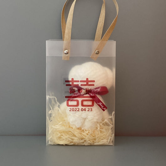 Toalla de Felpa Coral con Osito en Bolsa de Regalo - Image 17