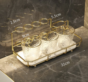 Organizador de Baño con Luz LED - Repisa Múltiple para Cepillo Eléctrico, Enjuague y Accesorios - Image 26