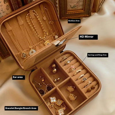 Caja de Almacenamiento Vintage para Joyas de Gran Capacidad - Image 24
