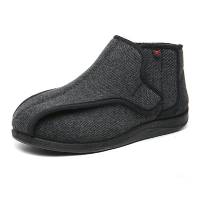 Zapatos Tweed a Rayas con Cierre de Velcro Ajustable - Image 4