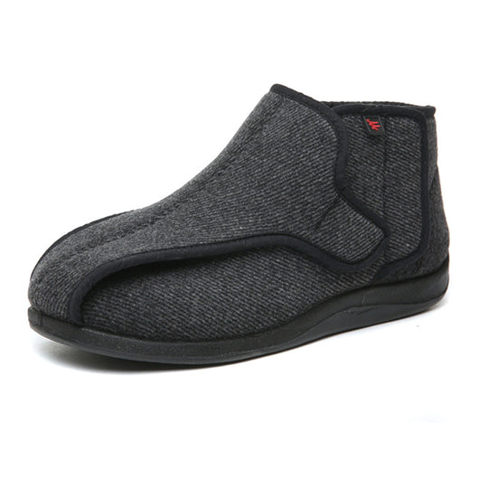 Zapatos Tweed a Rayas con Cierre de Velcro Ajustable - Image 4