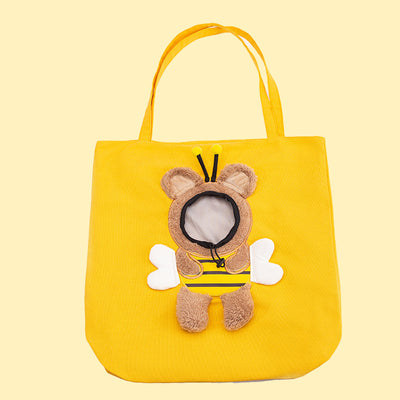 Bolsa Transportadora para Mascotas con Diseño de Gatito y Cachorro - Image 3