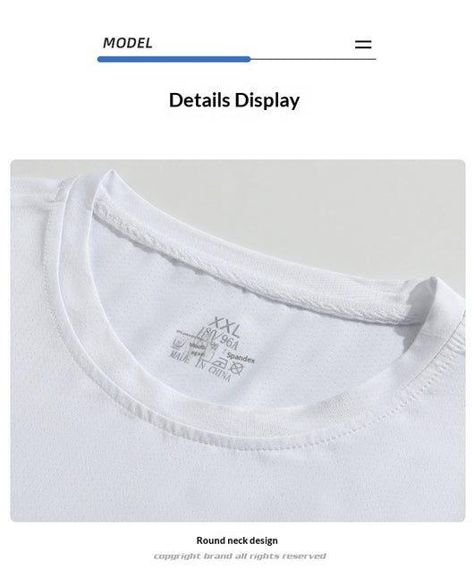 Camisa de Verano Hombre Tela Ice-silk Transpirable Manga Corta - Image 20