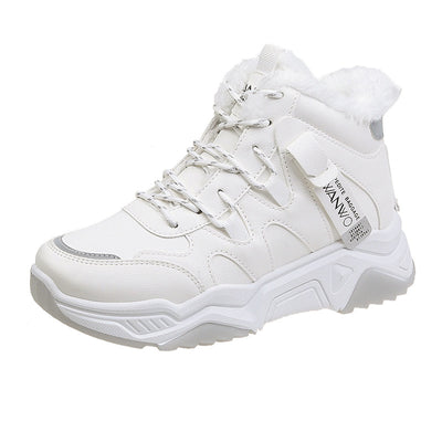 Tenis Deportivos Blancos para Mujer con Plataforma Chunky - Primavera Verano - Image 8