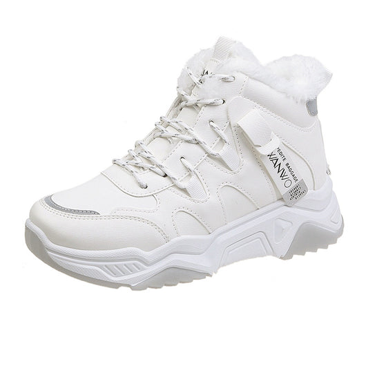 Tenis Deportivos Blancos para Mujer con Plataforma Chunky - Primavera Verano - Image 8