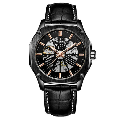 Reloj Mecánico Automático Resistente al Agua con Diseño Esqueletado - Image 10