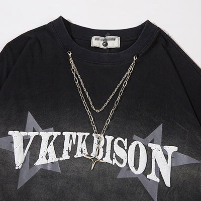 Playera Manga Larga Hombre con Estampado de Letras - Image 3