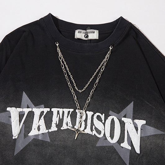 Playera Manga Larga Hombre con Estampado de Letras - Image 3