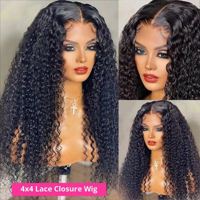 Peluca Encaje Cabello Largo Rizado para Mujer - Image 3
