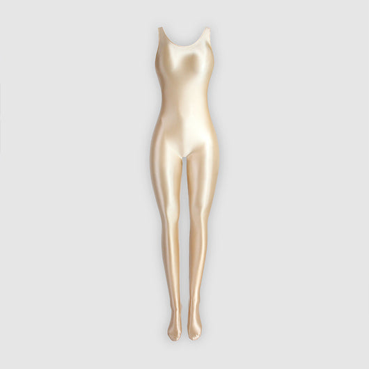 Enterizo de Malla Elástica Brillante Personalizado para Mujer - Image 5