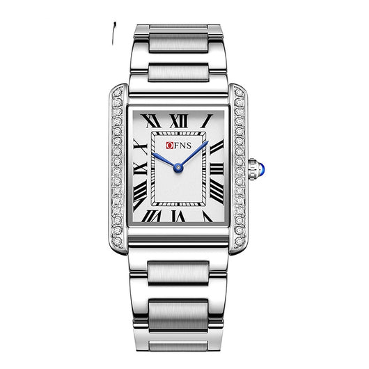Reloj de Cuarzo para Parejas con Incrustaciones de Diamantes Retro - Image 7