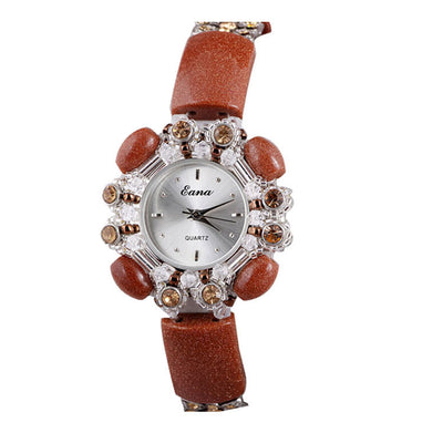 Reloj Pulsera de Piedra Arenisca Dorada - Image 8