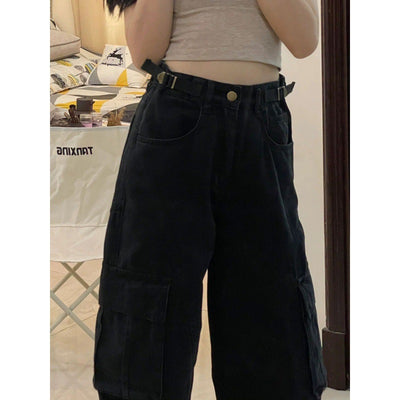 Jeans Rectos Retro con Dobladillo Mop - Image 5