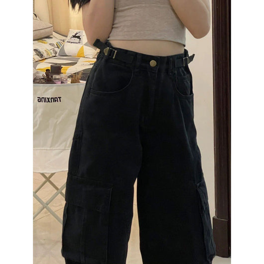 Jeans Rectos Retro con Dobladillo Mop - Image 5