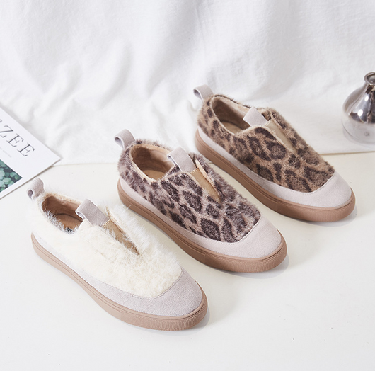 Zapatillas Retro Mujer con Suela Gruesa y Forro Polar Cálido - Image 2