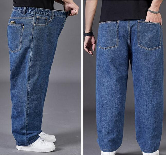 Jeans Rectos Holgados Tendencia Verano para Hombre - Image 3