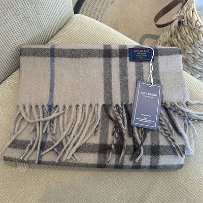 Bufanda Cuadros Lujo Cashmere Unisex - Image 13