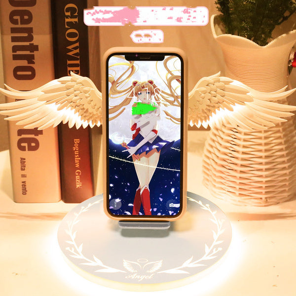 Cargador Inalámbrico Angel Wings - Diseño Viral - Image 3