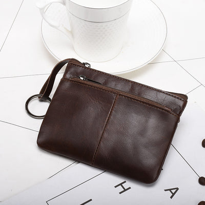 Billetera Retro de Cuero Genuino con Compartimento para Monedas - Image 16