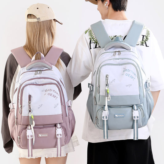 Mochila Escolar de Gran Capacidad Ligera y Moderna - Image 2
