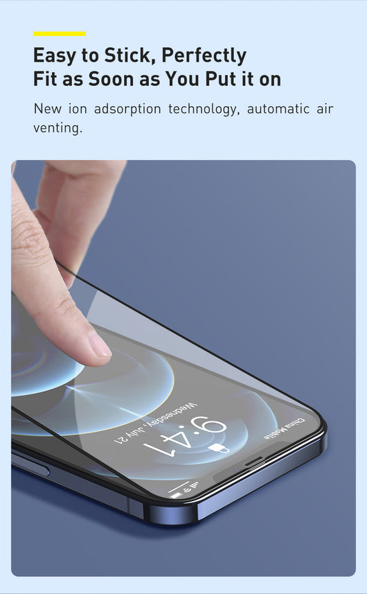 Protector de Pantalla Cristal Templado Anti Luz Azul para iPhone 12 Mini 5.4" - Image 17