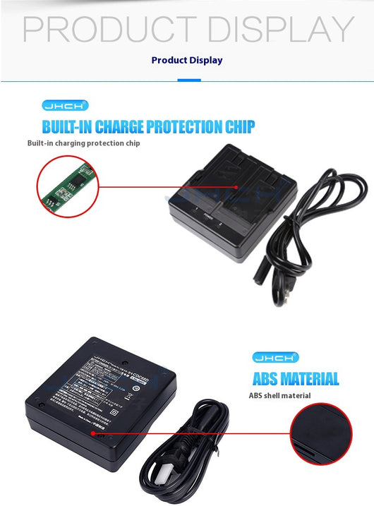Cargador Dual CDC68D para Baterías de Estaciones Totales - Image 8