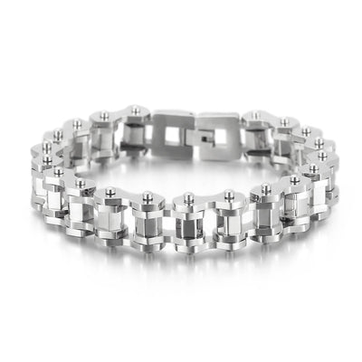 Cadena de Bicicleta Titanio Acero con Diamante - Image 12