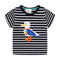 Camiseta Infantil de Algodón con Diseño de Dibujos Animados