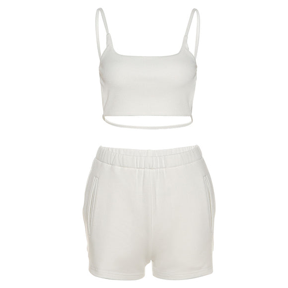 Two-Piece Sports Set for Running and Fitness