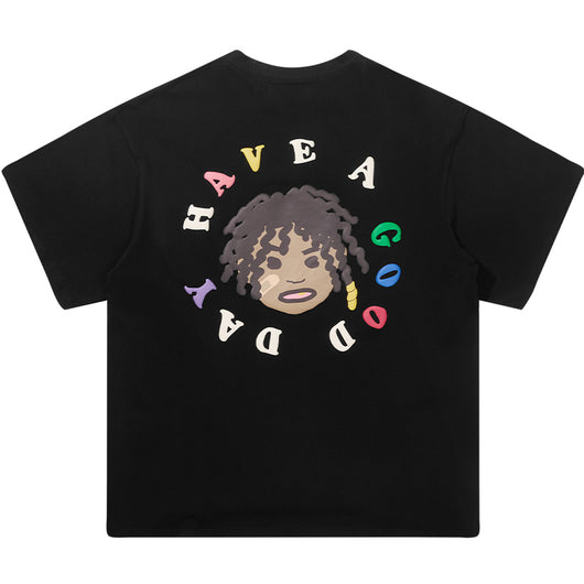 Playera Suelta de Algodón Espumado - Comodidad Casual - Image 15