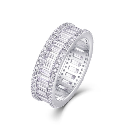 Anillo de Plata S925 con Moissanita que no se Desvanece - Image 10