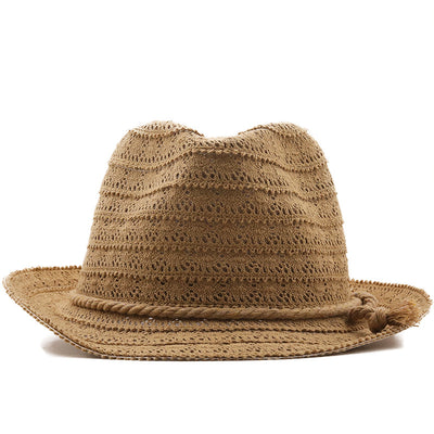 Sombrero Panamá Unisex con Protección UV - Tejido Rafia Resistente