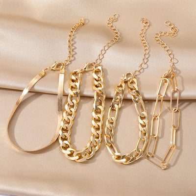 Set de Pulseras Vintage en Metal para Hombre y Mujer - Image 10