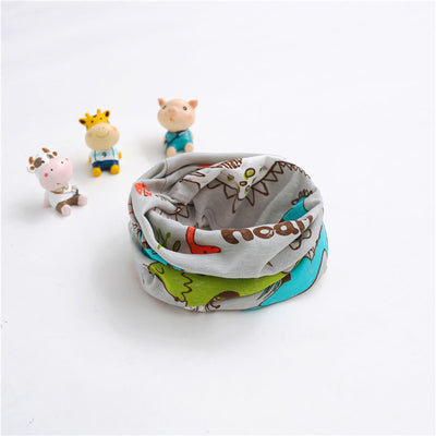 Bufanda Infantil de Algodón Estampada Cálida - Image 17