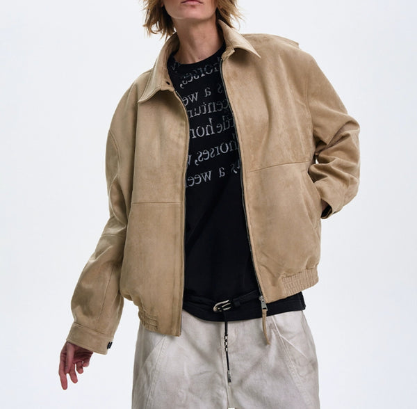 Chaqueta de Gamuza Vintage: Elegancia Atemporal con Estilo Old Money