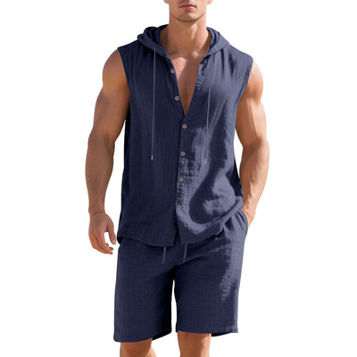 Conjunto de Bermudas y Camiseta sin Mangas para Hombre - Image 38