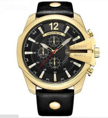 Reloj de Hombre con Esfera Grande y Diseño de Tres Ojos - Image 9