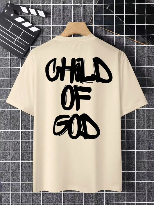Camiseta Oversized Hombre Patrón Letras Personalidad - Image 16