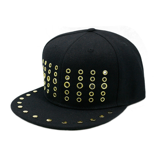 Gorra de Béisbol Hip Hop con Remaches Metálicos - Image 9
