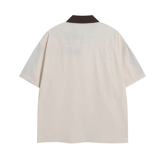 Camisa Bordada de Manga Corta Unisex - Image 5