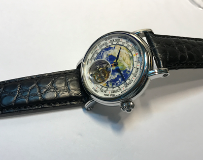 Reloj de Moda con Globo Tourbillon 3D - Image 7