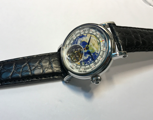 Reloj de Moda con Globo Tourbillon 3D - Image 7