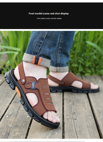 Sandalias Hombre Verano Dual-uso Antideslizantes Playa y Casual - Image 11