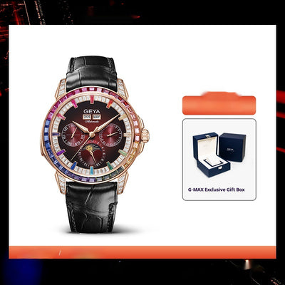 Reloj Automático Multifuncional Rainbow Circle Resistente al Agua para Hombre - Image 4