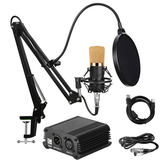 Micrófono Dinámico Profesional para Karaoke, Podcast y Transmisiones en Vivo - Image 10