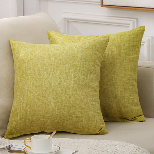 Almohada de Lino y Algodón para Sofá - Diseño Liso y Elegante - Image 15