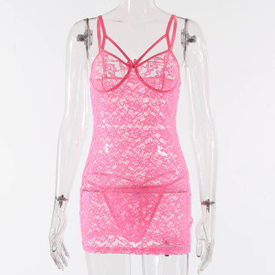 Camisón Sensual de Encaje Transparente - Image 21