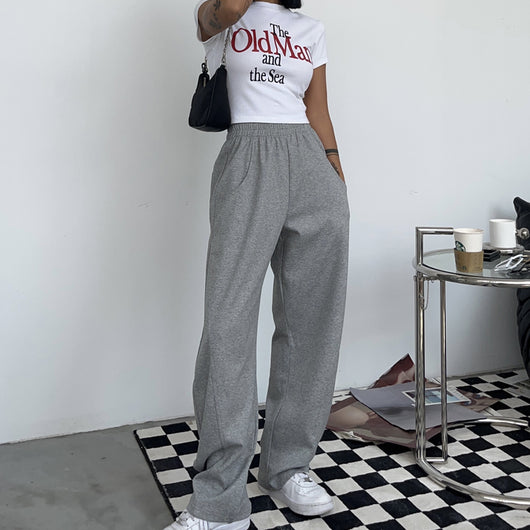 Pantalones Anchos de Cintura Alta para Mujer - Estilo Ejecutivo
