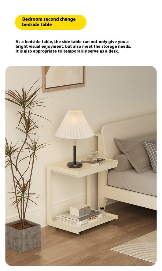 Mesa Auxiliar de Madera Maciza con Almacenamiento Removible - Image 32