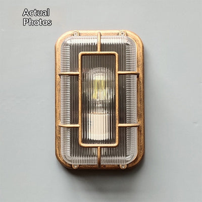 Luminaria Decorativa Industrial Retro de Aluminio Fundido para Exteriores - Image 20